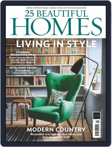 25 Beautiful Homes February 1st, 2021 Digital Back Issue Cover