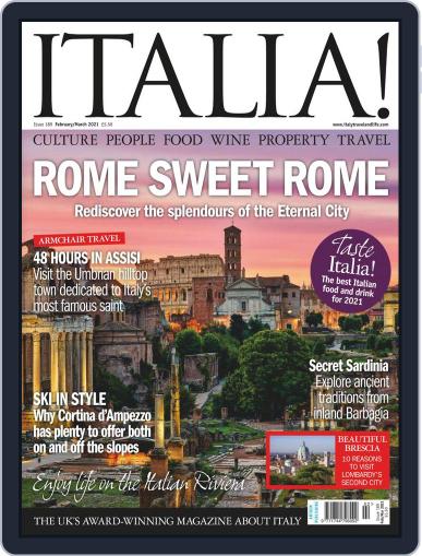 Italia February 1st, 2021 Digital Back Issue Cover