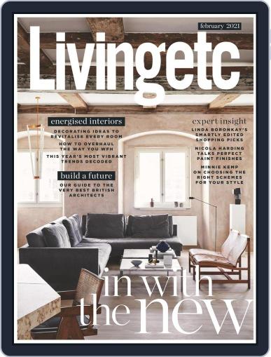 Living Etc February 1st, 2021 Digital Back Issue Cover