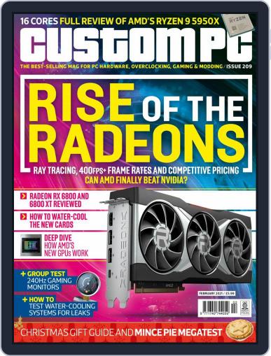 Custom PC UK February 1st, 2021 Digital Back Issue Cover