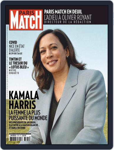 Paris Match (Digital) January 7th, 2021 Issue Cover