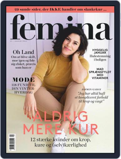 femina Denmark January 7th, 2021 Digital Back Issue Cover