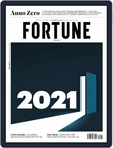 Fortune Italia January 1st, 2021 Digital Back Issue Cover