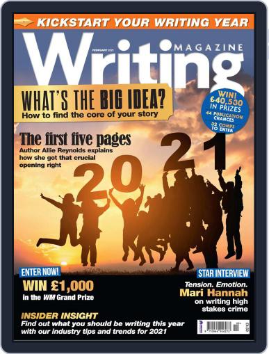 Writing February 1st, 2021 Digital Back Issue Cover