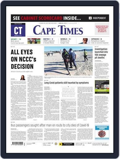 Cape Times January 7th, 2021 Digital Back Issue Cover