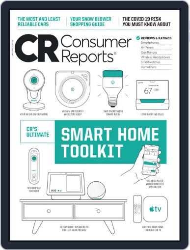 Consumer Reports January 1st, 2021 Digital Back Issue Cover