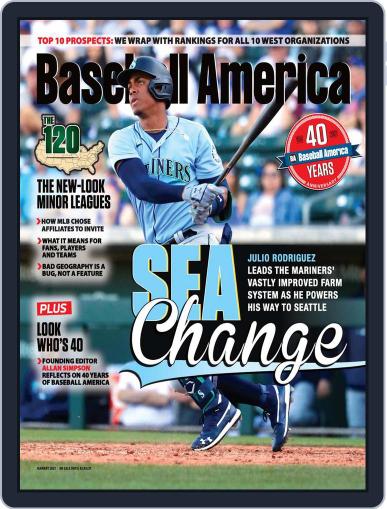 Baseball America January 1st, 2021 Digital Back Issue Cover