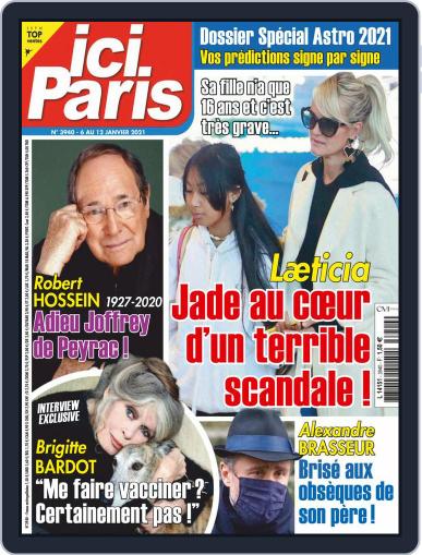 Ici Paris January 6th, 2021 Digital Back Issue Cover