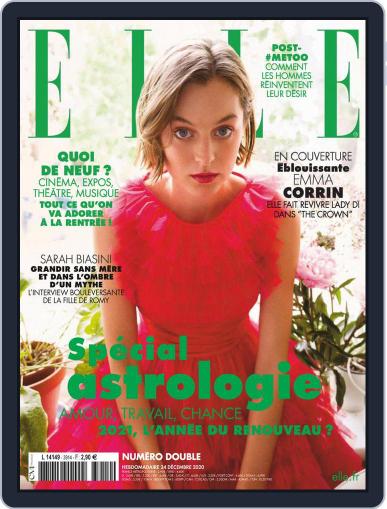 Elle France December 24th, 2020 Digital Back Issue Cover
