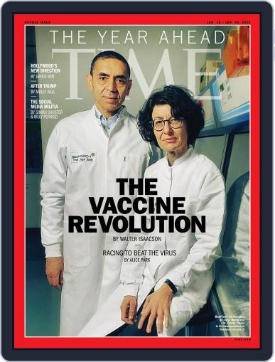 Time Magazine International January 18th, 2021 Digital Back Issue Cover