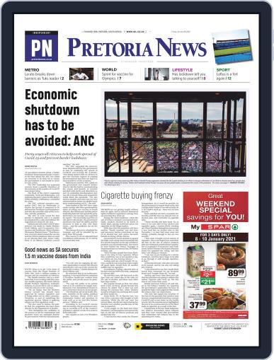 Pretoria News January 8th, 2021 Digital Back Issue Cover