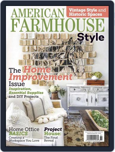 American Farmhouse Style February 1st, 2021 Digital Back Issue Cover