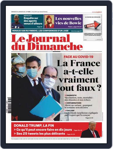 Le Journal du dimanche January 10th, 2021 Digital Back Issue Cover
