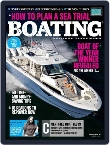 Boating January 1st, 2021 Digital Back Issue Cover