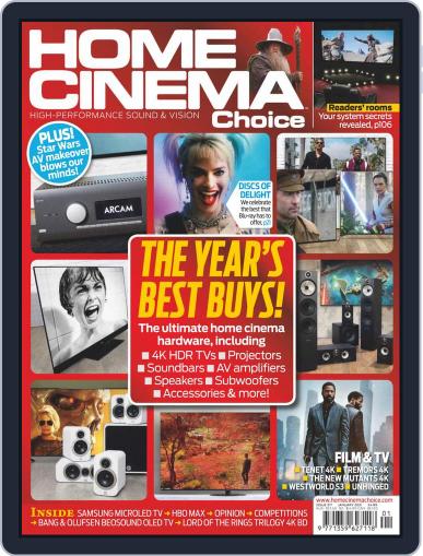 Home Cinema Choice January 1st, 2021 Digital Back Issue Cover