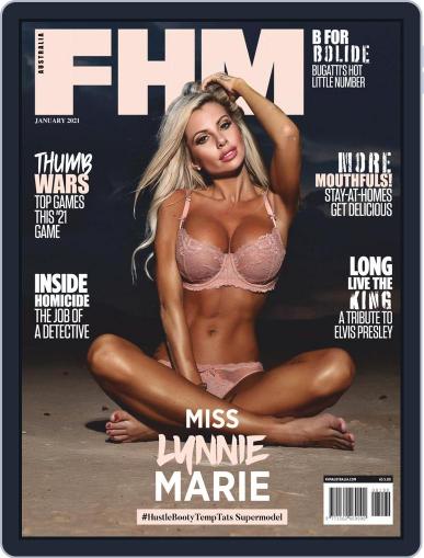 FHM Australia January 1st, 2021 Digital Back Issue Cover