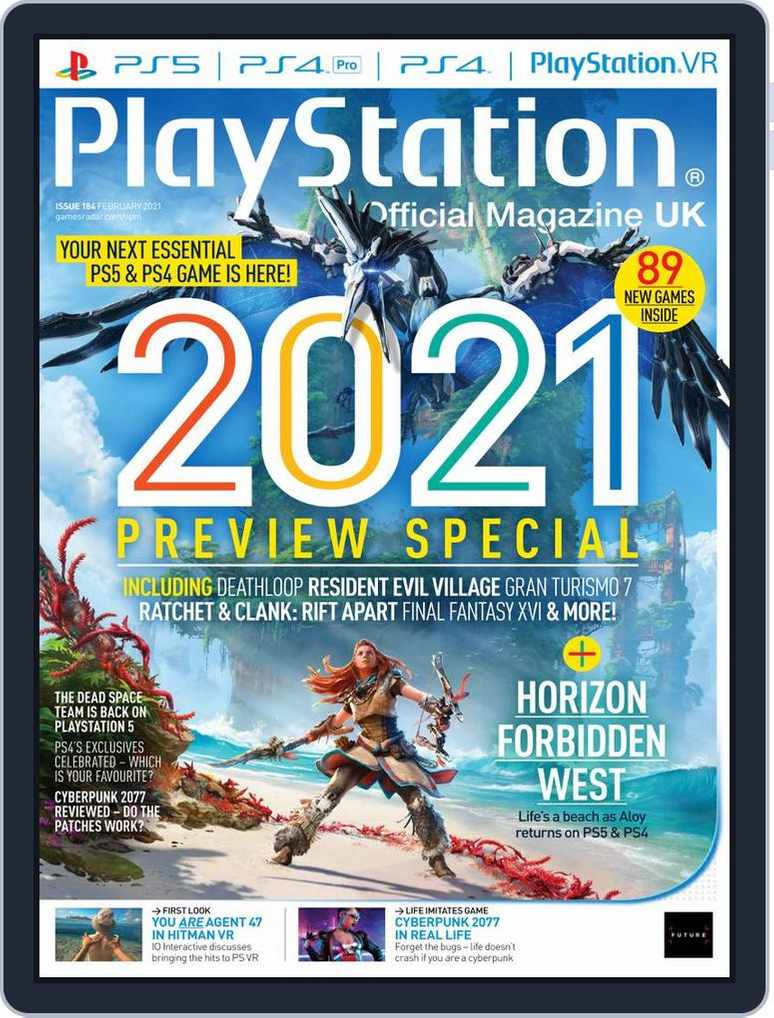 Official Playstation Magazine Uk Edition Back Issue February 2021 Digital Discountmags Com India