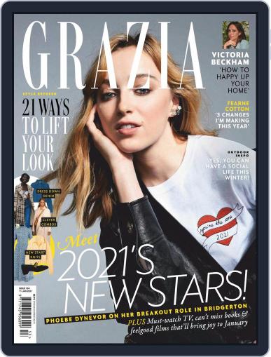 Grazia January 11th, 2021 Digital Back Issue Cover