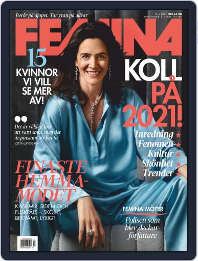 Femina Sweden February 1st, 2021 Digital Back Issue Cover