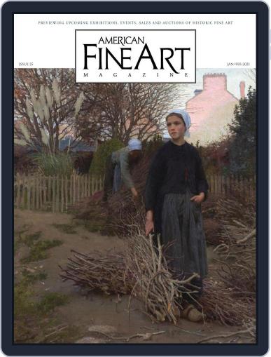 American Fine Art January 1st, 2021 Digital Back Issue Cover