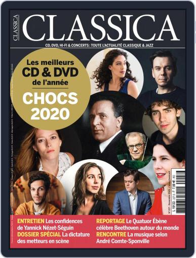 Classica November 1st, 2020 Digital Back Issue Cover