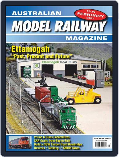 Australian Model Railway February 1st, 2021 Digital Back Issue Cover