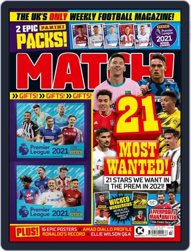 MATCH! January 12th, 2021 Digital Back Issue Cover