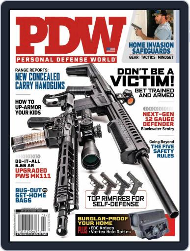 Personal Defense World February 1st, 2021 Digital Back Issue Cover