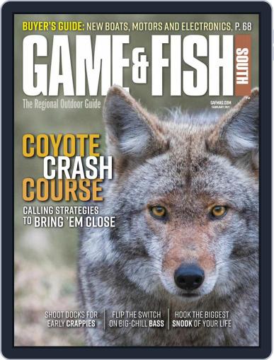 Game & Fish South February 1st, 2021 Digital Back Issue Cover