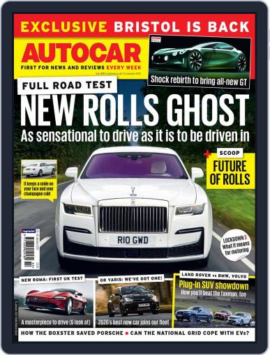 Autocar January 13th, 2021 Digital Back Issue Cover