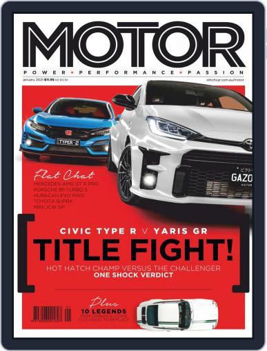 Motor Magazine Australia (Digital) January 1st, 2021 Issue Cover