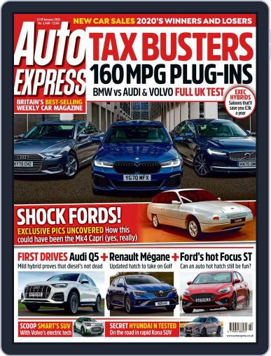 Auto Express January 13th, 2021 Digital Back Issue Cover
