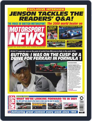 Motorsport News January 7th, 2021 Digital Back Issue Cover