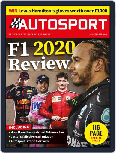 Autosport December 31st, 2020 Digital Back Issue Cover