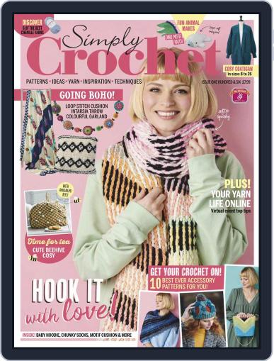 Simply Crochet February 1st, 2021 Digital Back Issue Cover