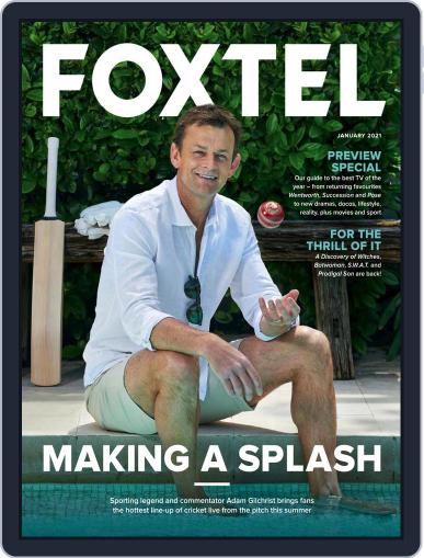 Foxtel January 1st, 2021 Digital Back Issue Cover