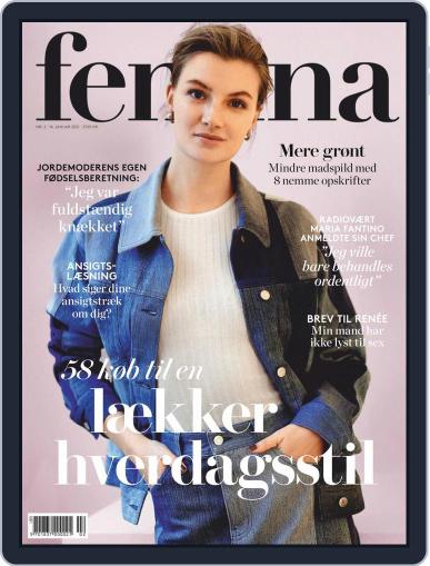 femina Denmark January 14th, 2021 Digital Back Issue Cover