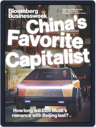 Bloomberg Businessweek (Digital) January 18th, 2021 Issue Cover