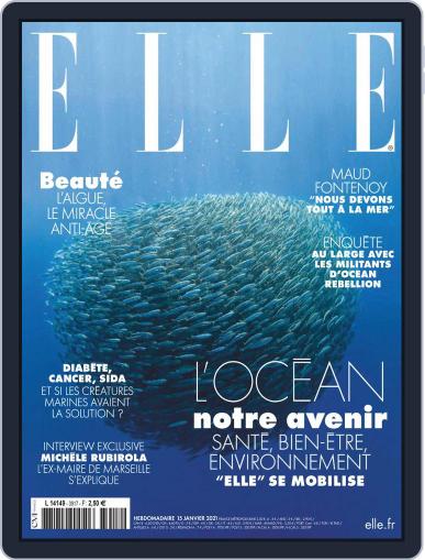 Elle France January 15th, 2021 Digital Back Issue Cover