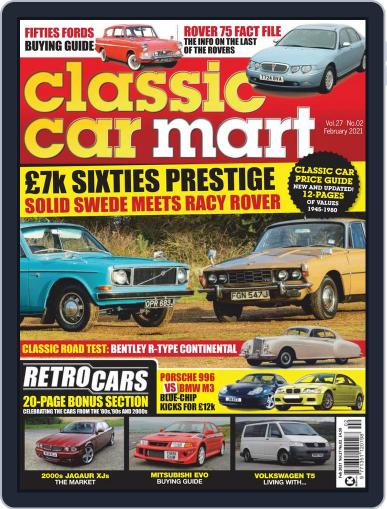 Classic Car Mart February 1st, 2021 Digital Back Issue Cover