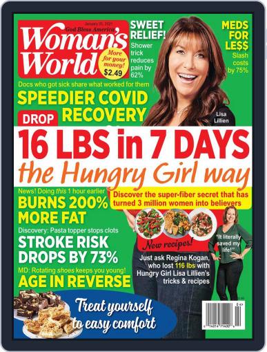 Woman's World January 25th, 2021 Digital Back Issue Cover