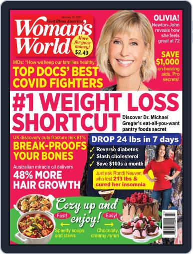Woman's World January 18th, 2021 Digital Back Issue Cover