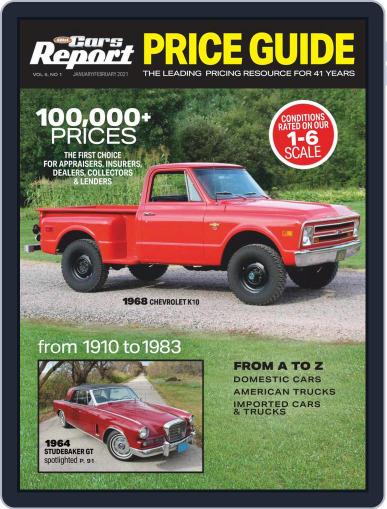 Old Cars Report Price Guide January 1st, 2021 Digital Back Issue Cover