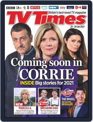 TV Times January 23rd, 2021 Digital Back Issue Cover
