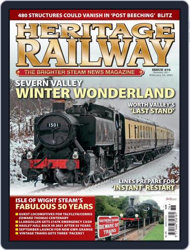 Heritage Railway January 22nd, 2021 Digital Back Issue Cover