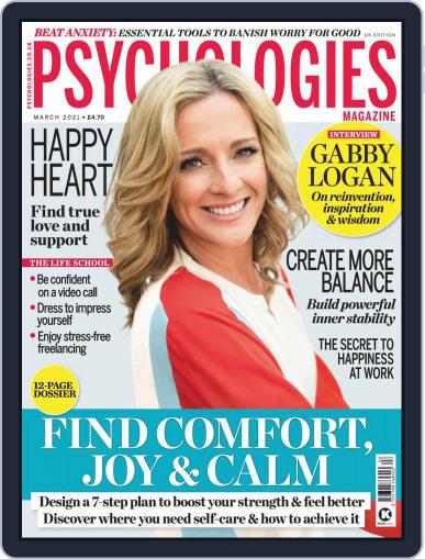 Psychologies March 1st, 2021 Digital Back Issue Cover
