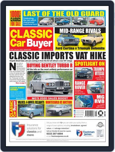 Classic Car Buyer January 20th, 2021 Digital Back Issue Cover