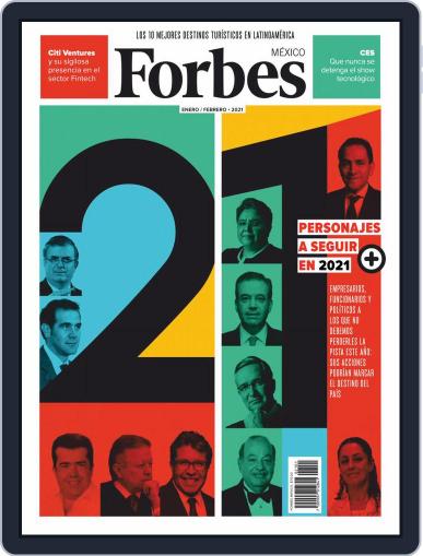 Forbes México January 1st, 2021 Digital Back Issue Cover