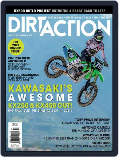 Dirt Action February 1st, 2021 Digital Back Issue Cover