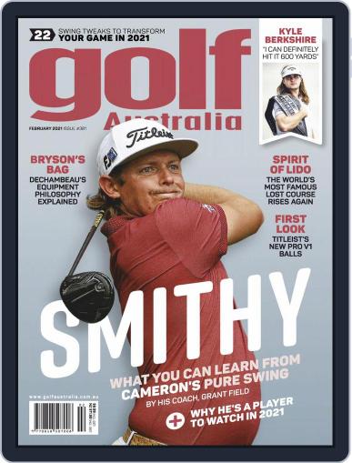 Golf Australia February 1st, 2021 Digital Back Issue Cover